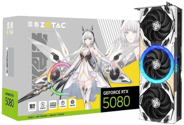 Alt view image 6 of 6 - ZOTAC Apocalypse OC GEFORCE RTX 5080 16GB 256-Bit GDDR7 DLSS 4.0, PCI Express 5.0 x16 Graphics Card, ZOTAC GEFORCE RTX 5080 16GB Apocalypse OC