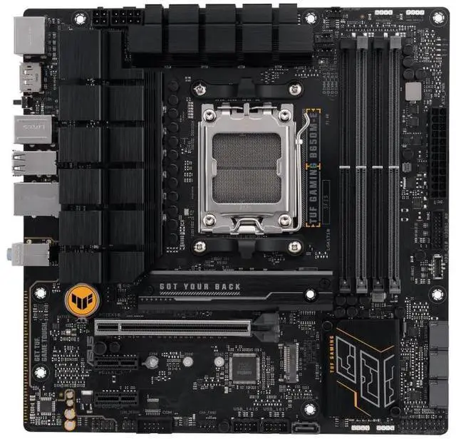 ASUS TUF Gaming B650M-E Motherboard & AMD Ryzen 7 9800X3D CPU