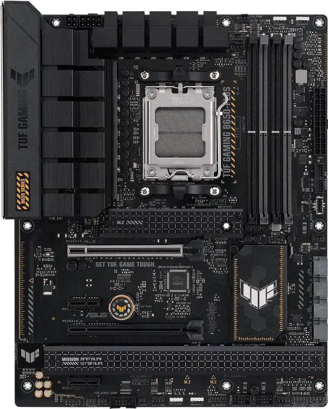 Alt view image 2 of 7 - ASUS TUF Gaming B650-Plus Motherboard & AMD Ryzen 7 9800X3D CPU Combo, ATX Socket AM5 AMD B650 Chipset USB 3.1 Gen 2, USB 3.2 Gen 2, USB-C 3.2