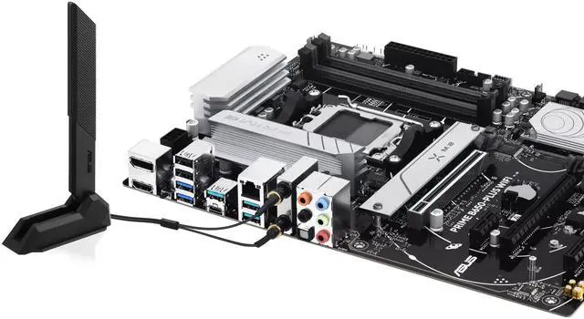 Alt view image 7 of 7 - ASUS PRIME B650-PLUS WIFI Motherboard & AMD Ryzen 9 9900X3D CPU Combo,AMD B650 AM5 Ryzen Desktop 9000 8000 & 7000 ATX,PCIe 5.0 M.2,2.5Gb LAN,WIFI 6E,SATA 6 Gbps,USB Type-C®,Thunderbolt 4 Header