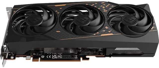 Alt view image 3 of 6 - SAPPHIRE BLACK DIAMOND Radeon RX 9060 XT 8GB GDDR6 PCI Express 5.0 x16 ATX Graphics Card, 9060XT BLACK DIAMOND 8G