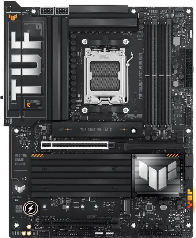 Alt view image 3 of 7 - ASUS GPU& Motherboard &Thermal paste & CPU Combo, TUF-RTX5080-O16G-GAMING Graphics Card, TUF GAMING X870-PLUS WIFI Motherboard, AMD Ryzen 9 9900X CPU, for gaming or AI pc