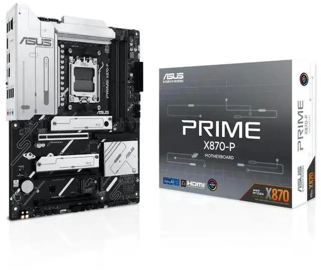 Alt view image 7 of 7 - ASUS GPU& Motherboard &Thermal paste & CPU Combo, PRIME-RTX5070TI-O16G Graphics Card,PRIME X870-P Motherboard, AMD Ryzen 9 9950X CPU, for Powering Advanced AI PC