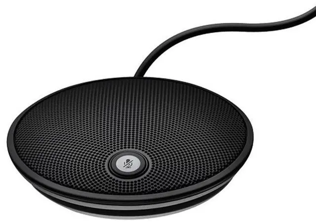 Alt view image 5 of 7 - Logitech two extension microphones, for CC3500e Webcam, Omnidirectional Microphone for Video Conferences with Large Groups, A large meeting for 20 people