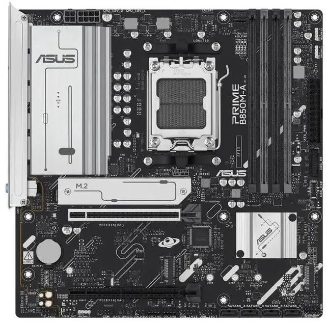 Alt view image 3 of 7 - ASUS GPU& Motherboard &Thermal paste & CPU Combo, PRIME-RTX5060TI-O8G Graphics Card, PRIME B850M-A Motherboard, AMD Ryzen 7 9800X3D CPU, for Powering Advanced AI PC
