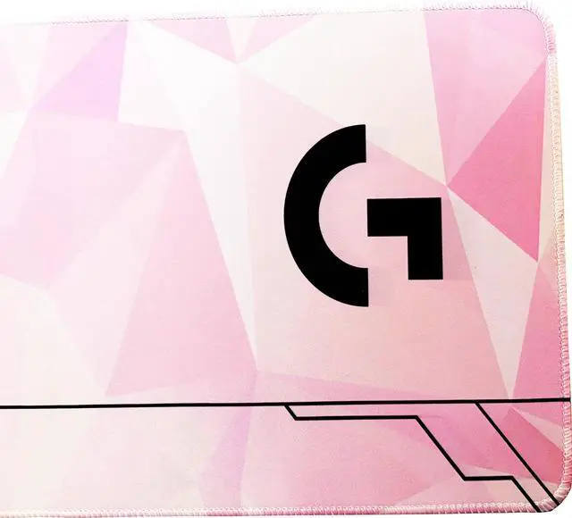Alt view image 5 of 7 - Logitech DESK MAT Large Fine Surface gaming Mouse Pad, 31.5*12*0.2in, Long Thickened, Non-Slip Rubber Backing, Low Friction, 80cm*30cm*0.3cm, F005-14-pink