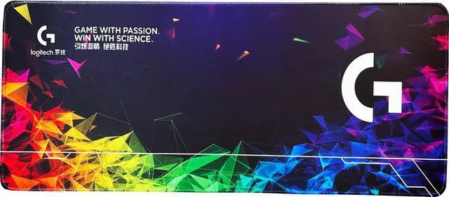 Alt view image 6 of 6 - Logitech DESK MAT Large Fine Surface gaming Mouse Pad, 31.5*12*0.2in, Long Thickened, Non-Slip Rubber Backing, Low Friction, 80cm*30cm*0.3cm, F005-16-purple