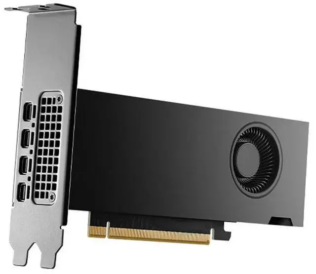Alt view image 3 of 7 - NVIDIA RTX 2000 Ada 16GB Graphics card, Generation, Industrial Package, GDDR6 ECC Memory, 128-bit, 224GB/S, High-performance acceleration, AI computing, RTX 2000 Ada 16GB Video card
