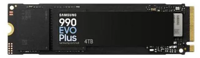 Main image of SAMSUNG 990 EVO Plus 1TB Internal NVMe M.2 2280 SSD, PCIe Gen4 x4 / Gen5 x2 NVMe 2.0, Up to 7150MB/s Read 6300MB/s Write, V-NAND TLC, HMB, 600TBW, AES 256 Encryption, Max 9g, Gaming PC Laptop Storage
