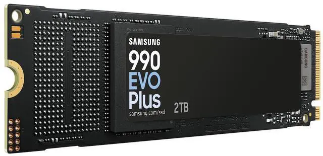 Alt view image 5 of 7 - SAMSUNG 990 EVO Plus 2TB Internal NVMe M.2 2280 SSD, PCIe Gen4 x4 / Gen5 x2 NVMe 2.0, Up to 7250MB/s Read 6300MB/s Write, V-NAND TLC, HMB, 1200TBW, AES 256 Encryption, Max 9g, Gaming PC Laptop Storage