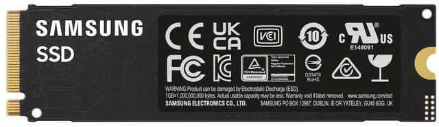Alt view image 3 of 7 - SAMSUNG 990 EVO Plus 2TB Internal NVMe M.2 2280 SSD, PCIe Gen4 x4 / Gen5 x2 NVMe 2.0, Up to 7250MB/s Read 6300MB/s Write, V-NAND TLC, HMB, 1200TBW, AES 256 Encryption, Max 9g, Gaming PC Laptop Storage