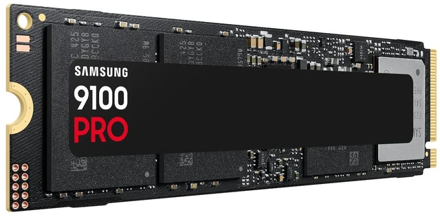 Alt view image 5 of 7 - SAMSUNG 9100 PRO 2TB Internal NVMe M.2 2280 SSD, PCIe Gen5 x4 NVMe 2.0, Up to 14700MB/s Read 13400MB/s Write, V-NAND TLC, 2GB Cache, 1200TBW, AES 256 Encryption, Max 9g, Gaming PC Laptop Storage