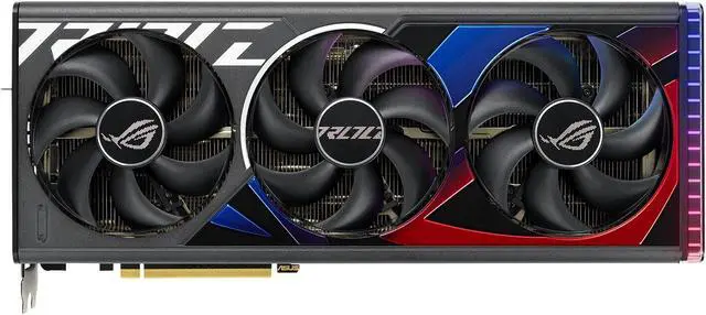 Alt view image 4 of 7 - ASUS ROG Strix GeForce RTX 4080 SUPER OC Edition Gaming Graphics Card (PCIe 4.0, 16GB GDDR6X, DLSS 3, HDMI 2.1a, DisplayPort 1.4a, Vapor chamber, Aura Sync) ROG-STRIX-RTX4080S-16G-GAMING