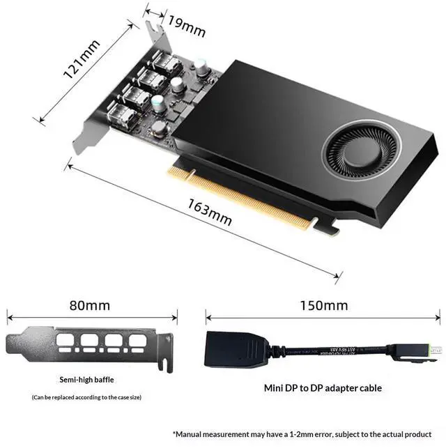 Alt view image 7 of 7 - RTX A400 4G