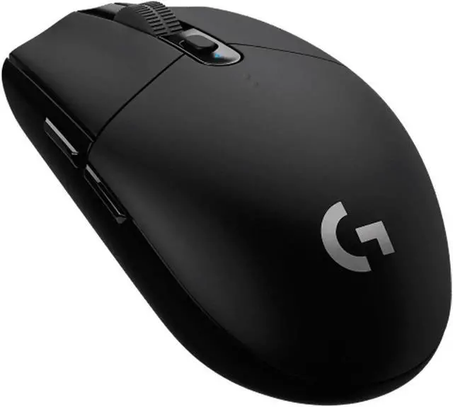 Alt view image 4 of 7 - Logitech (G) G304 Lightweight Wireless Gaming Mouse + DESK MAT F005-3 black blue Fine Surface Mouse Pad Combo, Macro Programming, 12000DPI, Suitable for Small Hands, 70cm*30cm Low Friction, Long Thick