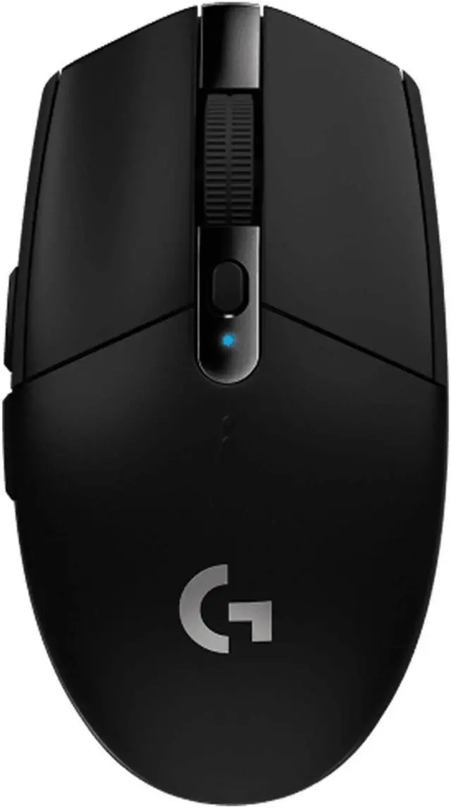 Alt view image 2 of 7 - Logitech (G) G304 Lightweight Wireless Gaming Mouse + DESK MAT F005-3 black blue Fine Surface Mouse Pad Combo, Macro Programming, 12000DPI, Suitable for Small Hands, 70cm*30cm Low Friction, Long Thick