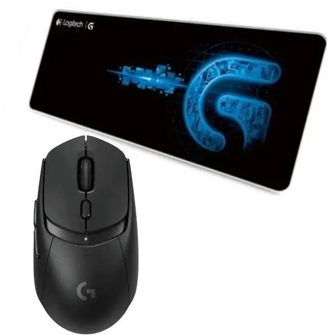 Main image of Logitech G309 Wireless Gaming Mouse + DESK MAT F005-3 black blue Fine Surface Mouse Pad Combo, Dual-Mode Connectivity, Lightweight, HERO 25K Sensor 25600DPI, 70cm*30cm Low Friction, Long Thickened