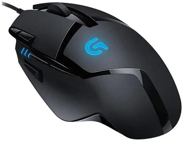 Alt view image 4 of 7 - Logitech (G) G402 Lightweight Wired Gaming Mouse + DESK MAT F005-15-black Fine Surface Mouse Pad Combo, Macro Programming, 7200DPI, Suitable for Small Hands, 70cm*30cm Low Friction, Long Thickened