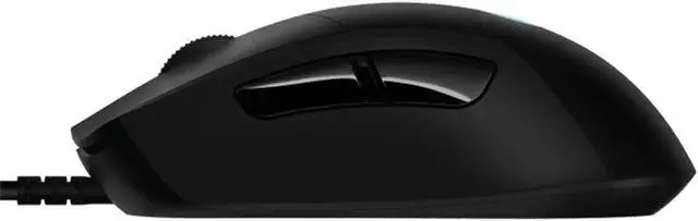 Alt view image 6 of 7 - Logitech (G) G403 HERO Wired Gaming Mouse + DESK MAT F005-3 black blue Fine Surface Mouse Pad Combo, 6 Macro Programmable Buttons, 25600DPI, Suitable for Small Hands, 80cm*30cm Low Friction
