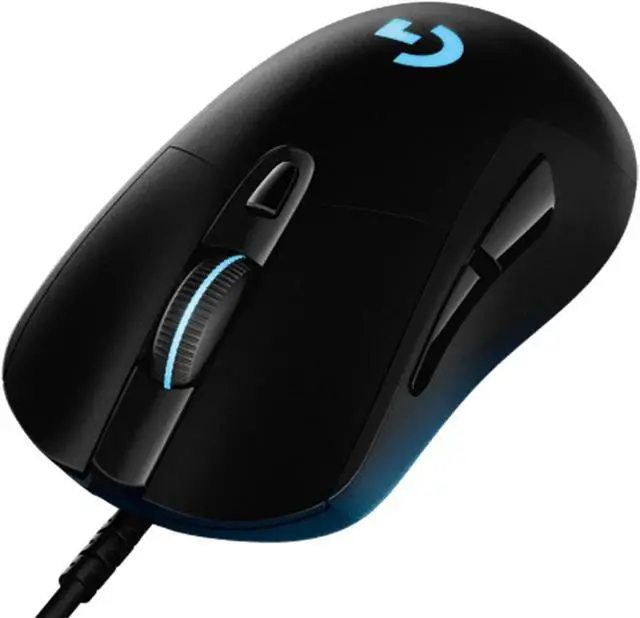 Alt view image 2 of 7 - Logitech (G) G403 HERO Wired Gaming Mouse + DESK MAT F005-3 black blue Fine Surface Mouse Pad Combo, 6 Macro Programmable Buttons, 25600DPI, Suitable for Small Hands, 80cm*30cm Low Friction