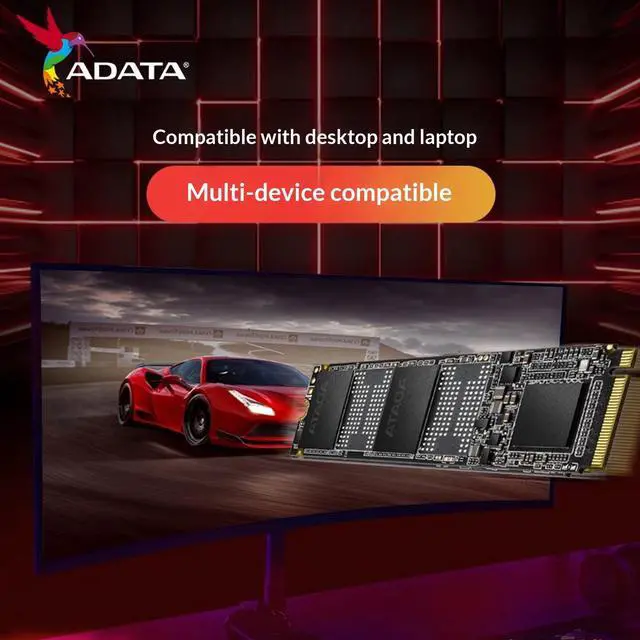 Alt view image 2 of 5 - ADATA XPG S20 512GB PCIe 3.0 NVMe M.2 2280 Internal Solid State Drive SSD