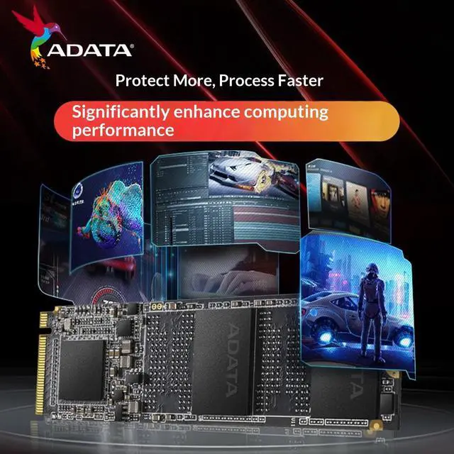 Alt view image 4 of 5 - ADATA XPG S20 512GB PCIe 3.0 NVMe M.2 2280 Internal Solid State Drive SSD