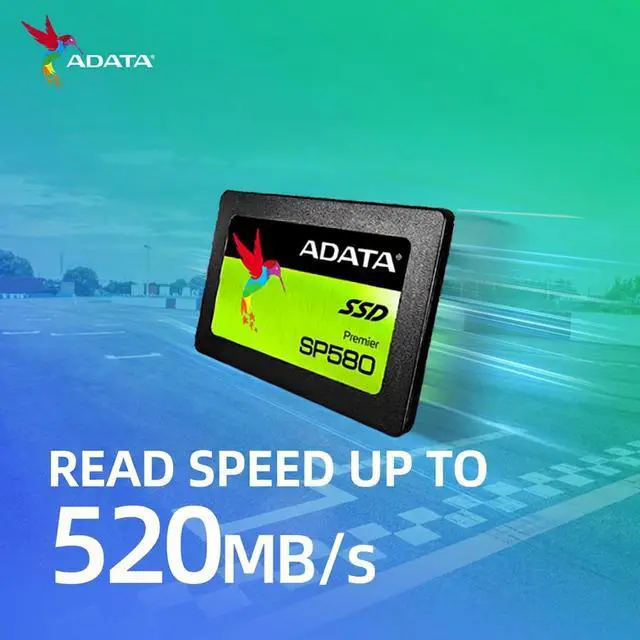 Alt view image 4 of 7 - ADATA Premier SP580 480GB SATA III 2.5" Internal SSD, Up to 520MB/s Read, DRAMless Design