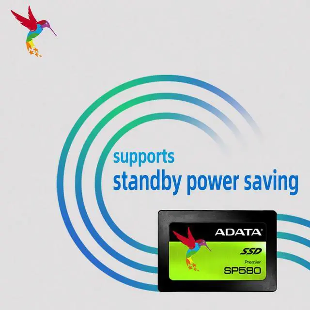 Alt view image 6 of 7 - ADATA Premier SP580 480GB SATA III 2.5" Internal SSD, Up to 520MB/s Read, DRAMless Design