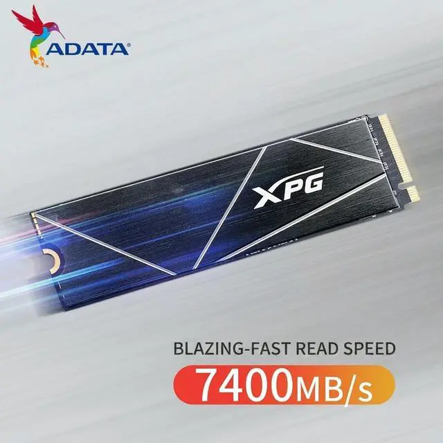 Main image of ADATA XPG S70BLADE 2TB PCIe4.0 NVMe M.2 2280 Internal SSD, 7400MB/s Read, 6800MB/s Write, 2GB DRAM Cache, TLC NAND, PS5 Compatible