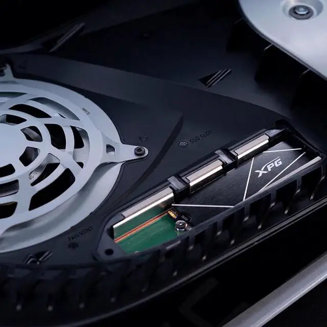 Alt view image 5 of 7 - ADATA XPG S70BLADE 2TB PCIe4.0 NVMe M.2 2280 Internal SSD, 7400MB/s Read, 6800MB/s Write, 2GB DRAM Cache, TLC NAND, PS5 Compatible