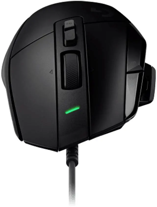 Alt view image 4 of 7 - Logitech G502 X Wired Gaming Mouse + F00515black Large Fine Surface Mouse Pad Combo, LIGHTFORCE Hybrid Switches, HERO 25K Sensor, Thickened, NonSlip Rubber Backing, Low Friction, 28*12*0.2in