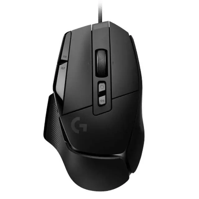 Alt view image 2 of 7 - Logitech G502 X Wired Gaming Mouse + F0053 blackblue Large Fine Surface Mouse Pad Combo, LIGHTFORCE Hybrid Switches, HERO 25K Sensor, Thickened, NonSlip Rubber Backing, Low Friction, 28*12*0.2in