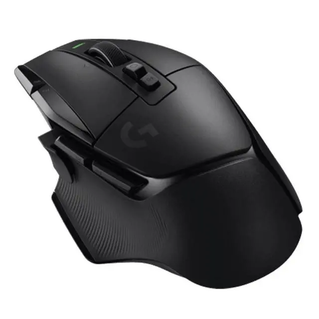 Alt view image 4 of 7 - Logitech G502 X LIGHTSPEED Wireless Gaming Mouse + F0053 blackblue Large Fine Surface Mouse Pad Combo, LIGHTFORCE Hybrid Switches, HERO 25K Sensor, Thickened, NonSlip Rubber Backing, Low Friction,