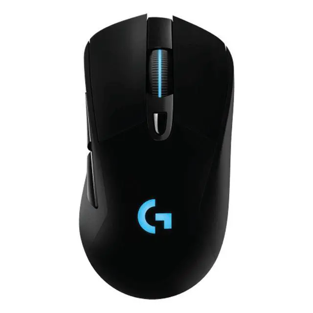 Alt view image 2 of 7 - Logitech G703 HERO25K Wireless Silent Mouse + F0053 blackblue Fine Surface Pad Combo, HERO 25K Sensor, 25600DPI, 6 Buttons, Thickened, NonSlip Backing, Low Friction, 31.5*12*0.2in, 80cm*30cm*0.3cm
