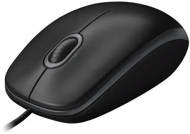 Alt view image 6 of 7 - Logitech B100 Wired Mouse + F00515black Fine Surface Pad Combo, USB Connect, 1000DPI, 3 Buttons, Thickened, NonSlip Backing, Low Friction, 31.5*12*0.2in, 80cm*30cm*0.3cm