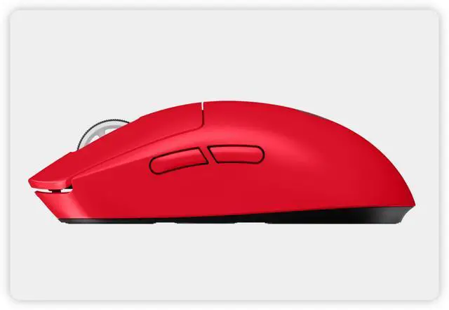 Alt view image 6 of 7 - Logitech G PRO X Superlight 2 SE Red Lightweight RGB Wireless Gaming Mouse + POWERPLAY 2 Black Wireless Rechargeable Mouse Pad Combo, Low Latency, 44K DPI, 888+ IPS, Low Friction NonSlip Surface