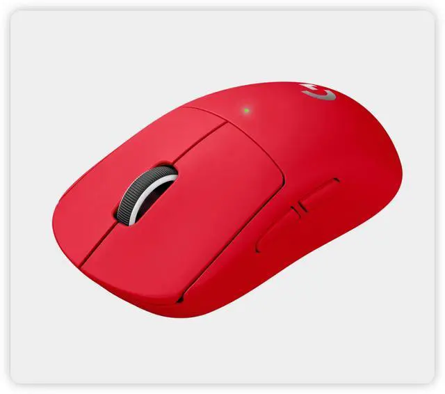 Alt view image 4 of 7 - Logitech G PRO X Superlight 2 SE Red Lightweight RGB Wireless Gaming Mouse + POWERPLAY 2 Black Wireless Rechargeable Mouse Pad Combo, Low Latency, 44K DPI, 888+ IPS, Low Friction NonSlip Surface