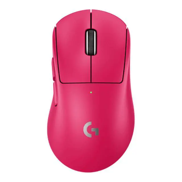 Alt view image 2 of 7 - Logitech PRO X SUPERLIGHT 2 DEX Magenta Lightweight RGB Wireless Gaming Mouse + POWERPLAY 2 Black Wireless Rechargeable Mouse Pad Combo, Low Latency, 44K DPI, 8kHz Polling, Low Friction NonSlip