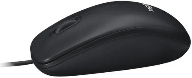 Alt view image 4 of 7 - Logitech M100R Mouse wired Mouse, Office Mouse Light Mouse Symmetric Mouse, 1000dpi, for Windows® 7 or later/macOS 10.11 or later/ChromeOS, Black