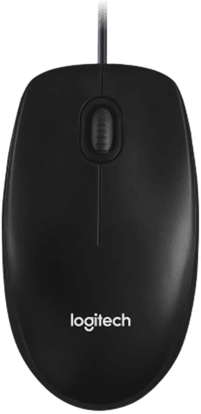 Main image of Logitech M100R Mouse wired Mouse, Office Mouse Light Mouse Symmetric Mouse, 1000dpi, for Windows® 7 or later/macOS 10.11 or later/ChromeOS, Black