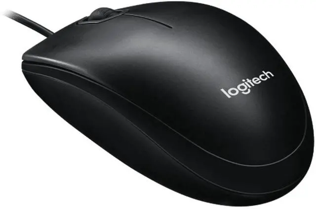 Alt view image 2 of 7 - Logitech M100R Mouse wired Mouse, Office Mouse Light Mouse Symmetric Mouse, 1000dpi, for Windows® 7 or later/macOS 10.11 or later/ChromeOS, Black