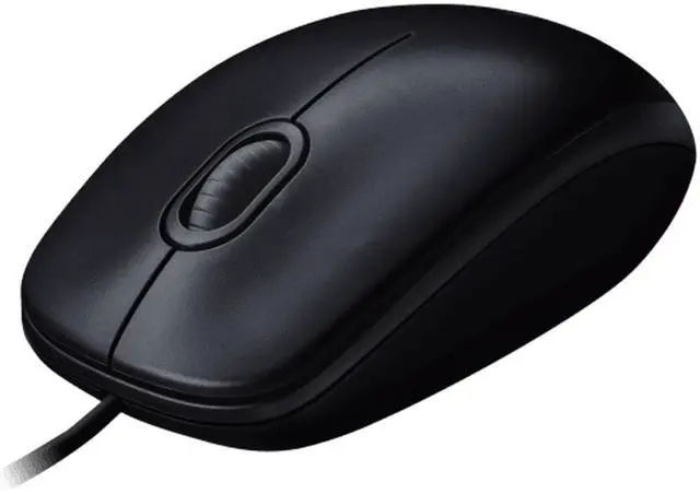 Alt view image 3 of 7 - Logitech M100R Mouse wired Mouse, Office Mouse Light Mouse Symmetric Mouse, 1000dpi, for Windows® 7 or later/macOS 10.11 or later/ChromeOS, Black