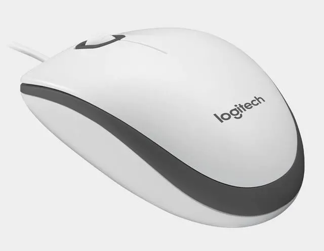 Alt view image 4 of 7 - Logitech M100R Mouse wired Mouse, Office Mouse Light Mouse Symmetric Mouse, 1000dpi, for Windows® 7 or later/macOS 10.11 or later/ChromeOS, white