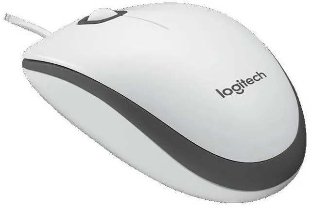 Alt view image 7 of 7 - Logitech M100R Mouse wired Mouse, Office Mouse Light Mouse Symmetric Mouse, 1000dpi, for Windows® 7 or later/macOS 10.11 or later/ChromeOS, white