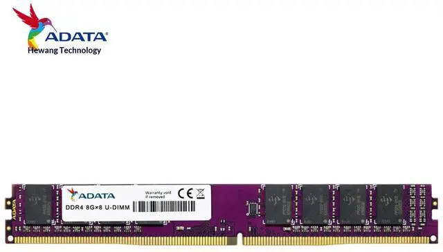 Main image of ADATA 8GB DDR4 2666MHz UDIMM Desktop Memory, 288Pin DDR4 SDRAM Desktop RAM.