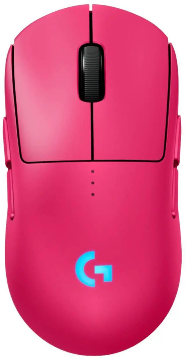 Alt view image 2 of 7 - Logitech G PRO 2 LIGHTSPEED Wireless Mouse + G PRO X TKL RAPID Wired Keyboard + G840 RosePink Mouse Pad Bundle, Pink, 31.50*11.81*0.12in Desk Mat, Gaming Set with Magnetic Switches & 44K DPI