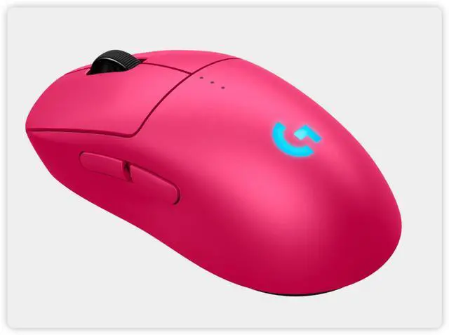 Alt view image 4 of 7 - Logitech G PRO 2 LIGHTSPEED Wireless Mouse + G PRO X TKL RAPID Wired Keyboard + G840 RosePink Mouse Pad Bundle, Pink, 31.50*11.81*0.12in Desk Mat, Gaming Set with Magnetic Switches & 44K DPI