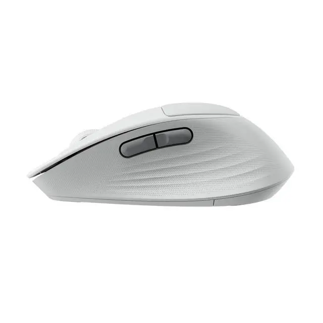 Alt view image 5 of 6 - Logitech Signature Comfort Plus M850 L Wireless Mouse, Bluetooth Mouse with Palm Cushion, Silent Clicks, PC, Mac - Optical - Wireless - Bluetooth - Off White - 4000 dpi - Scroll Wheel - 6, Off-white