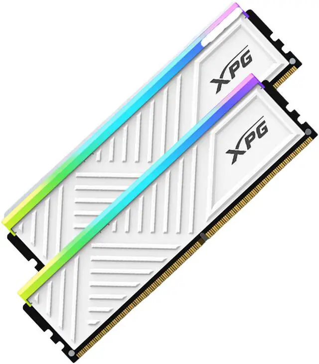 Alt view image 2 of 3 - ADATA XPG D35G 32GB (16GB×2) DDR4 White 3600MHz 288Pin UDIMM Desktop RGB Memory Module Kit.