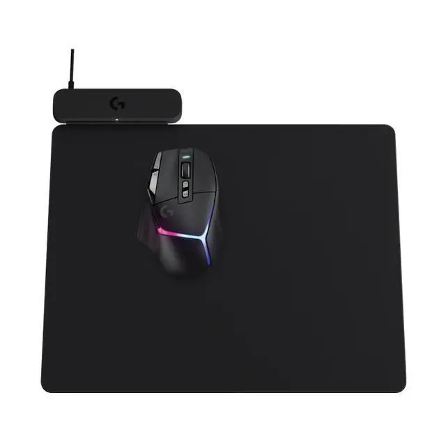 Alt view image 5 of 7 - Logitech Powerpaly 2 Wireless Rechargeable Mouse Pad, for G502 G309 G703 G903 Series gaming mouse, The Complete GPW Series gaming mouse ,Black